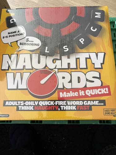 Naughty words adult only - naughty, board