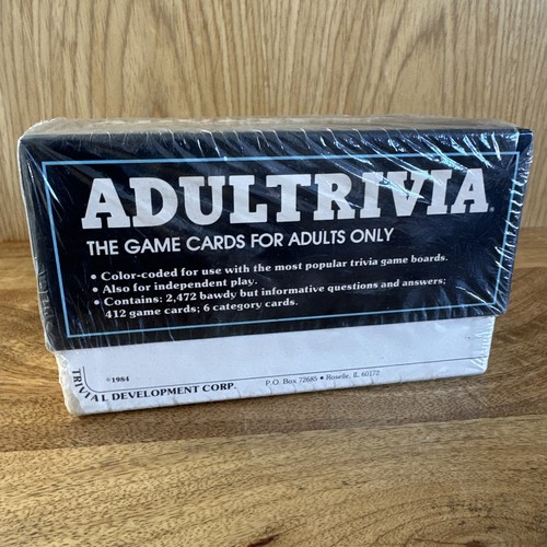 1984 adultrivia card - adultrivia, for