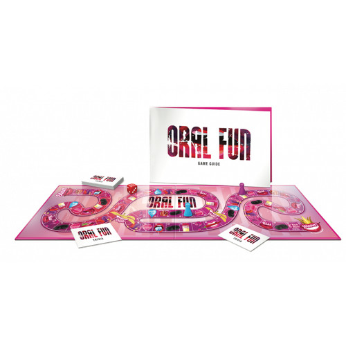 Oral fun card board - oral, game