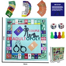 Couple Adult Opoly Board Game