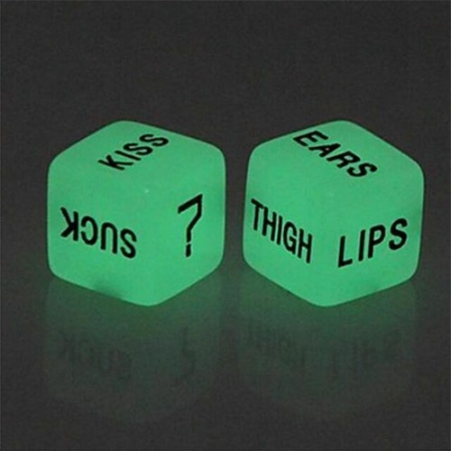 Glow the dark - the, dice